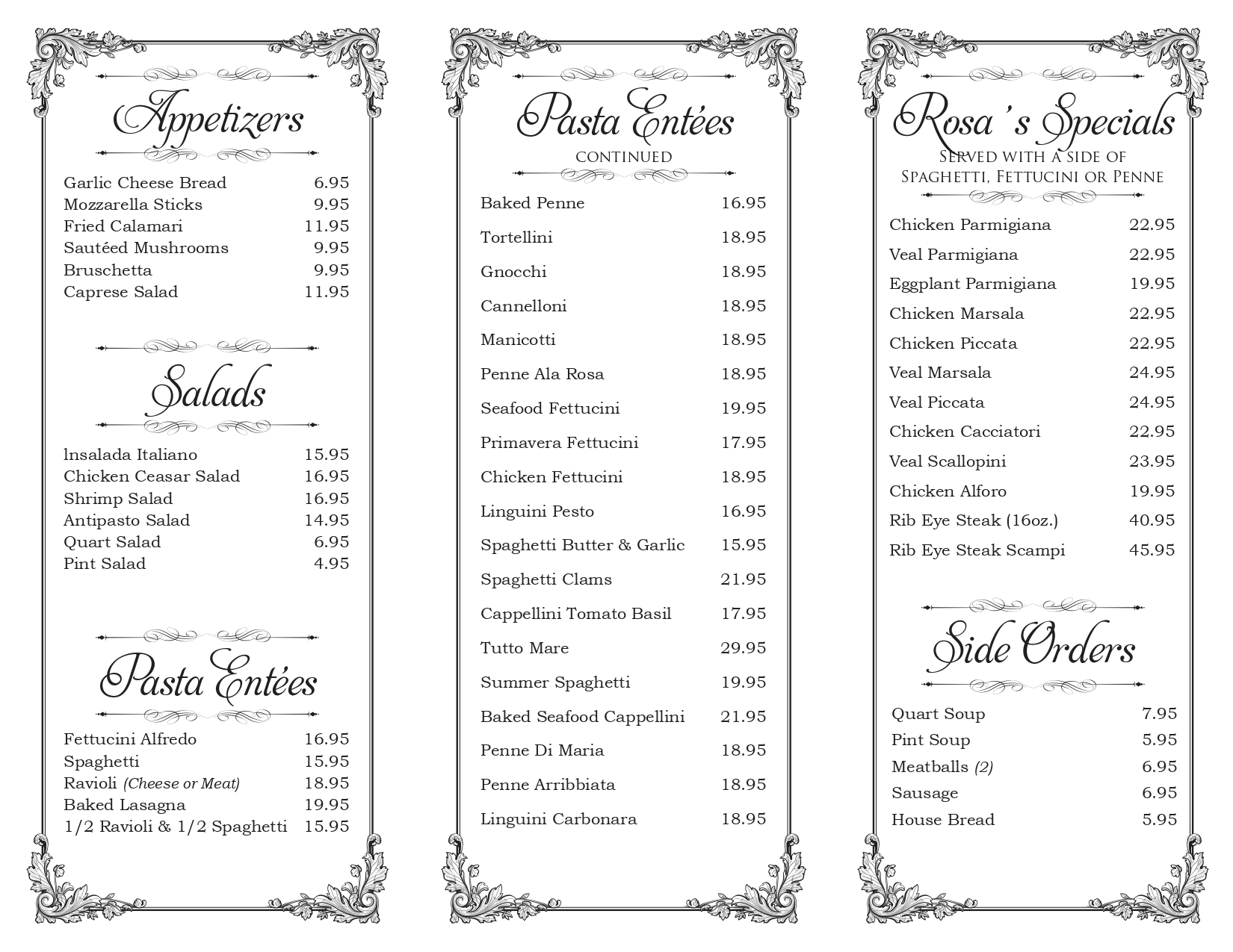 Freshest Traditional Homemade Italian Food in visalia